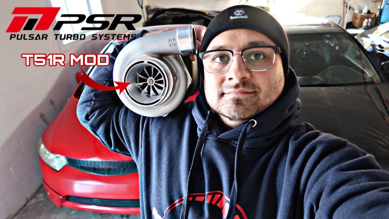 Pulsar GTX 3584R TURBO с модом T51R для Civic SI 8-го поколения Turbo * EP 74 *