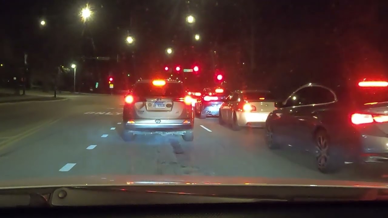 Chicago POV Drive - Nightime drive south on Lakeshore Drive #chicago #pov #travel #explore #asmr