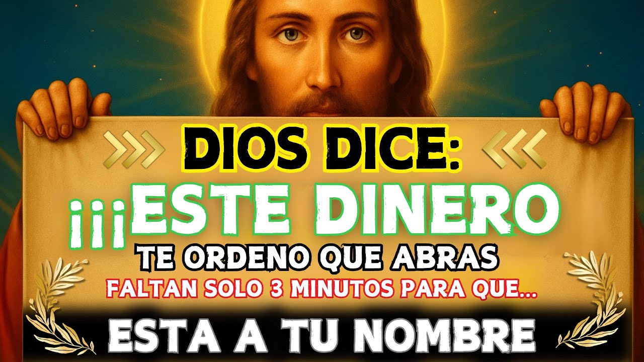DIOS DICE: SI ME IGNORAS HOY... PERDERÁS LA MAYOR BENDICIÓN DE TU VIDA 🕒 ESCUCHA ESTO AHORA