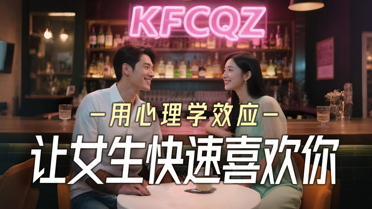 【K 播客】用心理学让女生快速喜欢上你，社交脱单都能用 | 追女生技巧 | 人际关系 | 好感提升 | 日常社交 | 拉近距离 | 亲密相处