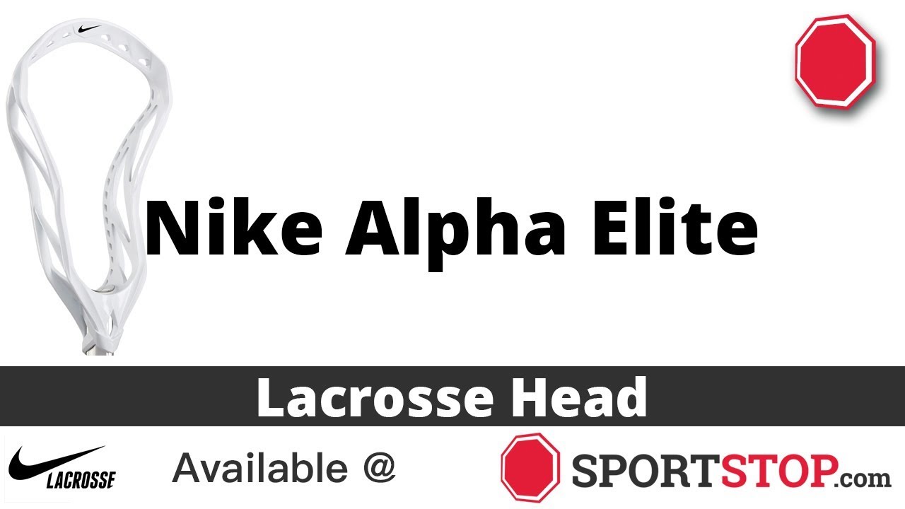 Nike Alpha Elite Lacrosse Head Product Video