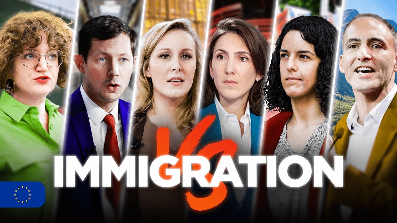 L'IMMIGRATION vs. LES CANDIDATS (interviews européennes)