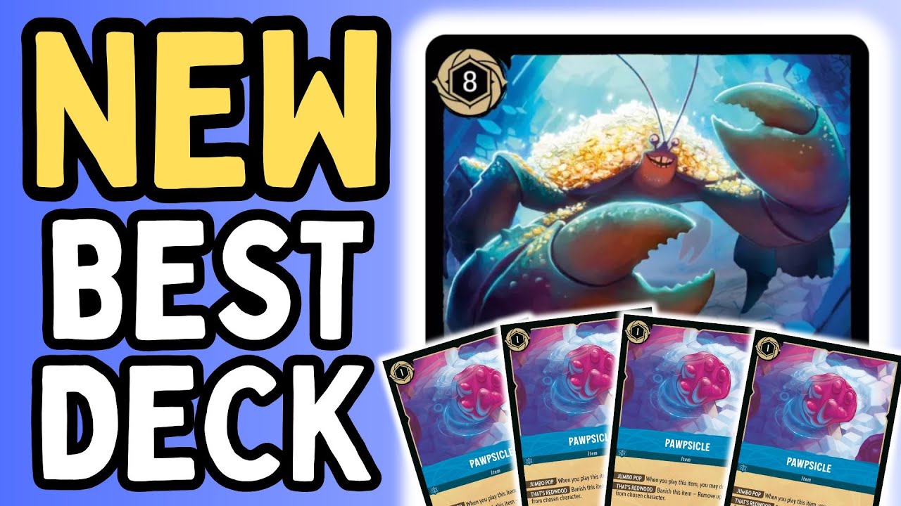 TRUST ME, THIS DECK IS INSANE!! | Tamatoa Pawpsicles Lorcana Deck Guide + Gameplay