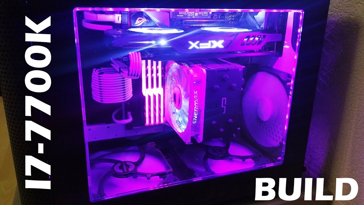 My PC Build I7-7700K, Asus STRIX Z270G, G.Skill Trident Z RGB 32GB,   Samsung 960 EVO 250GB M.2