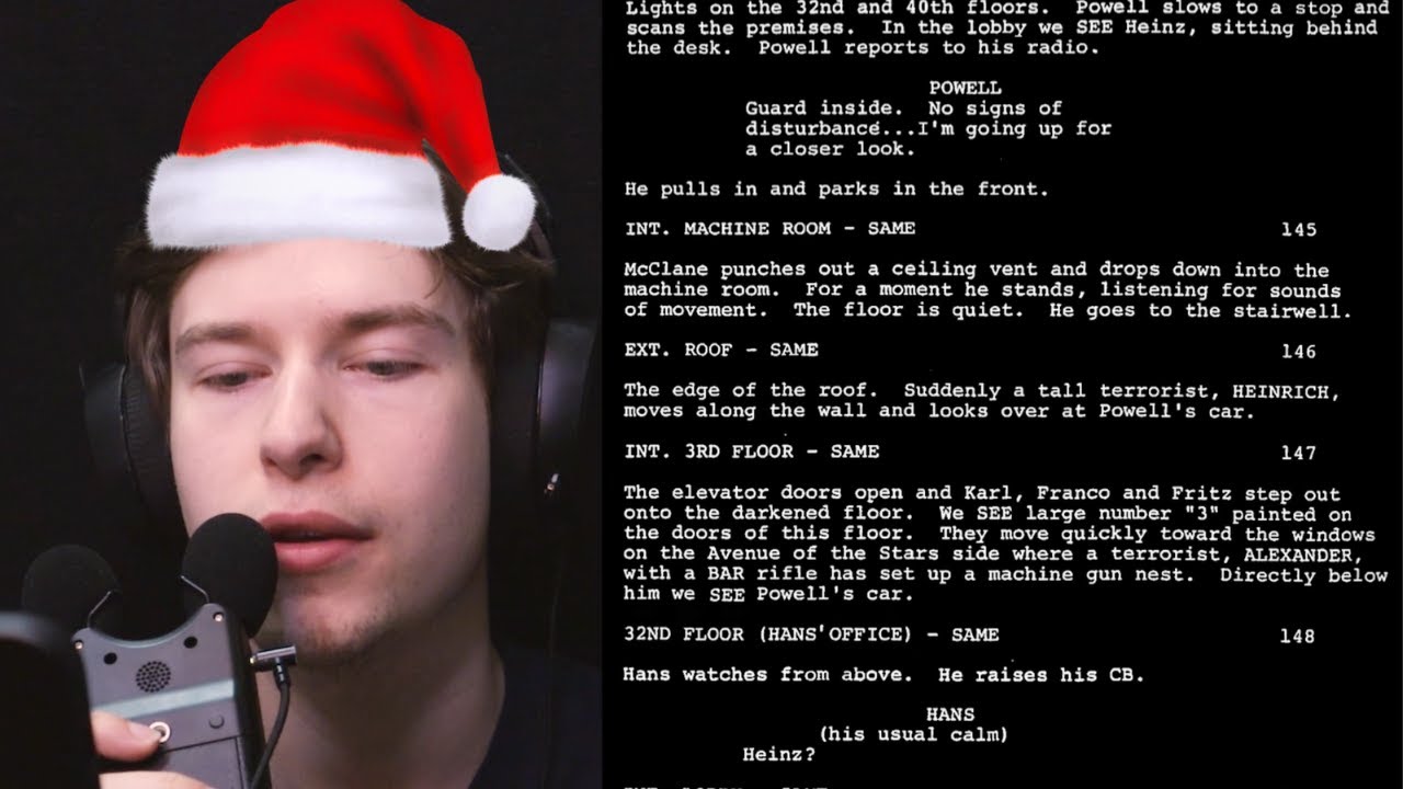 ASMR Movie Script Reading (Christmas Special)