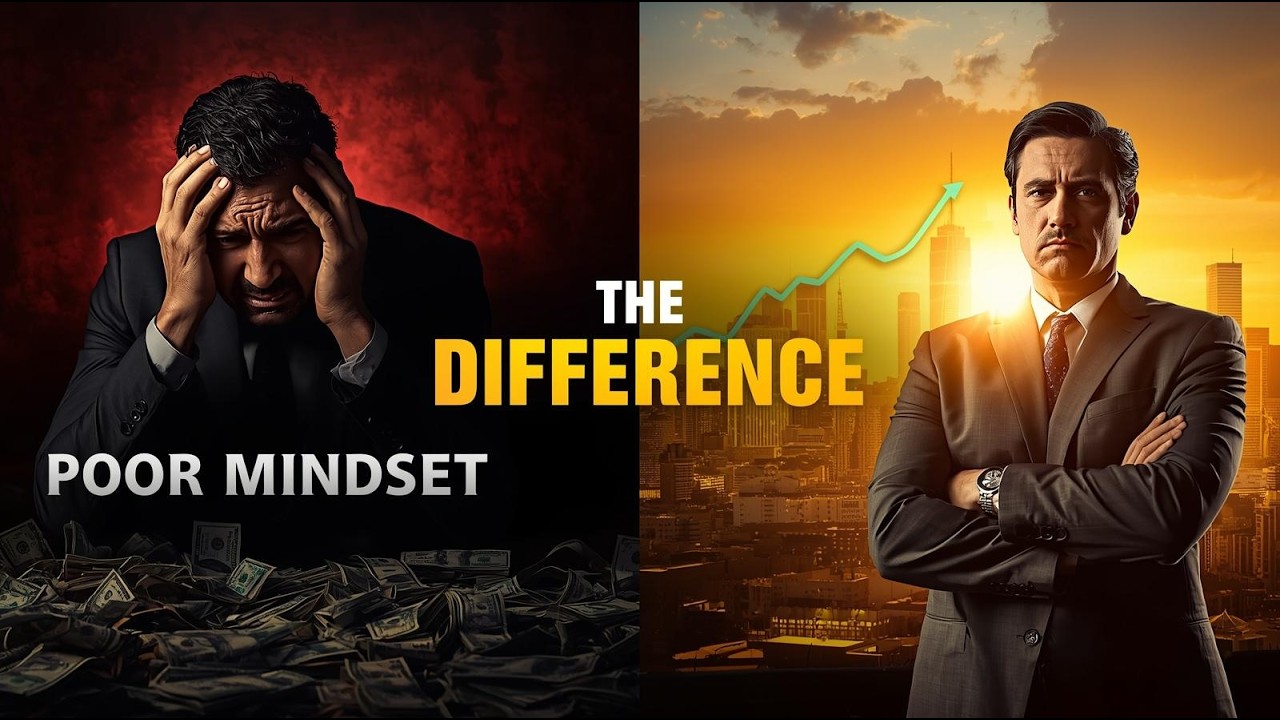 Rich vs Poor Mindset Explained | Why Some People Stay Broke and Others Build Wealth