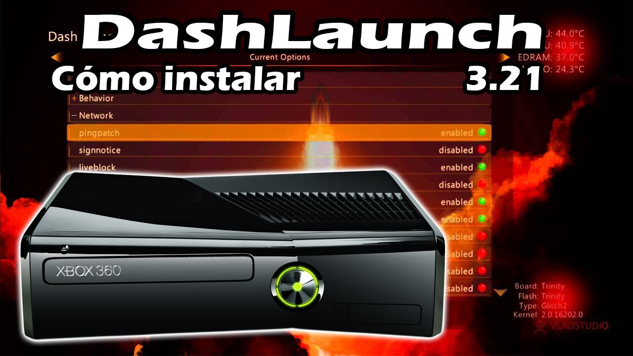 CÓMO INSTALAR DASHLAUNCH 3.21 en tu XBOX 360 Y PARA QUE SIRVE...
