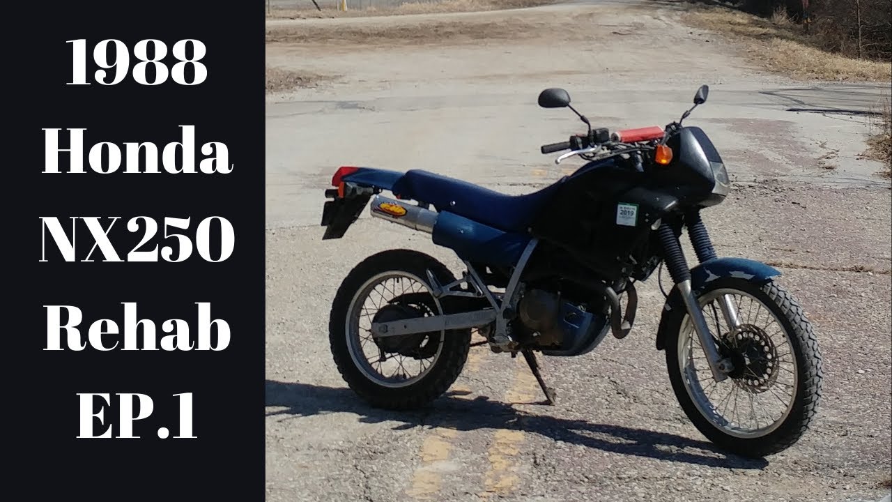Honda NX250 Motorcycle Rehab - Ep#1