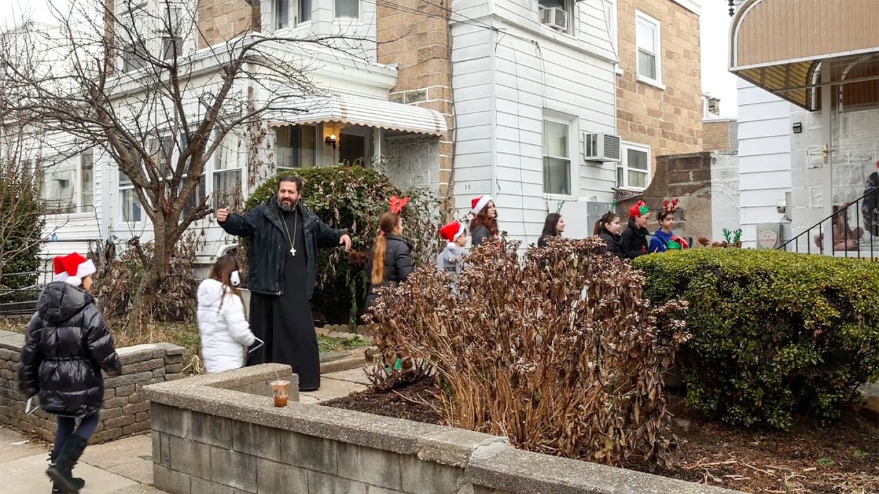St. Demetrios Youth Sing Greek Kalanta in the Community