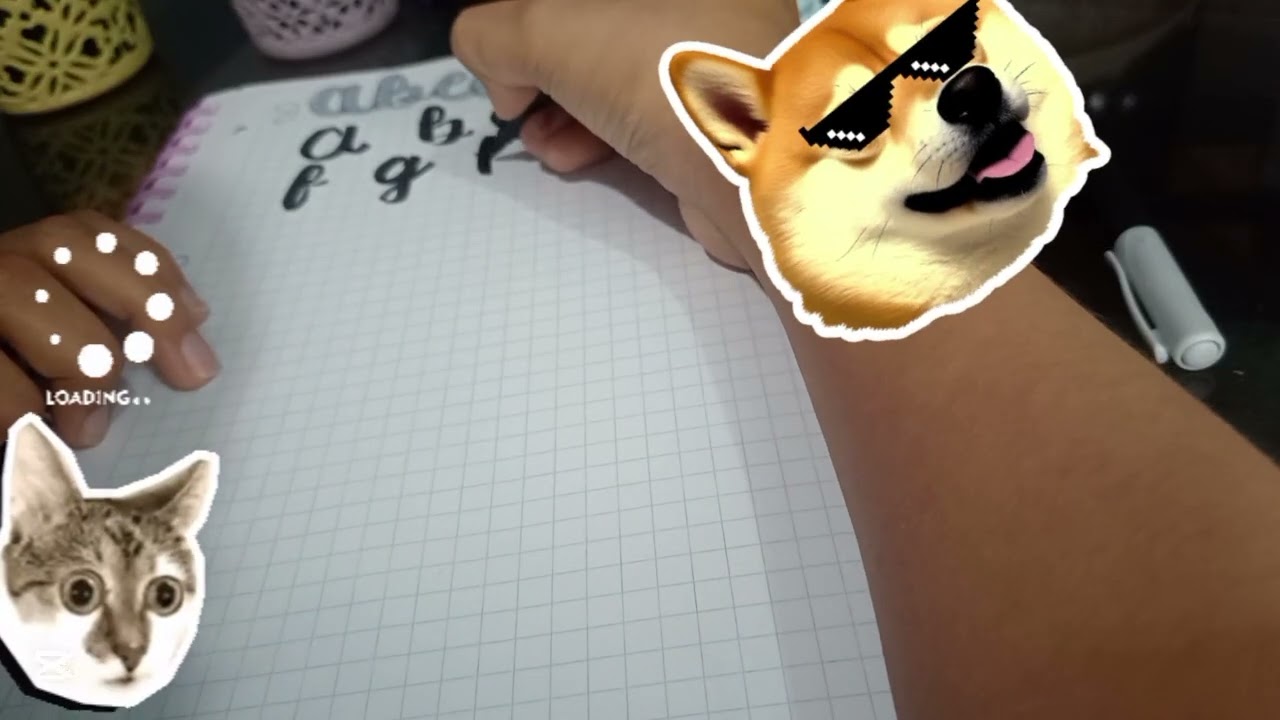 Hago el ABECEDARIO 😁🤗 de letras bonitas