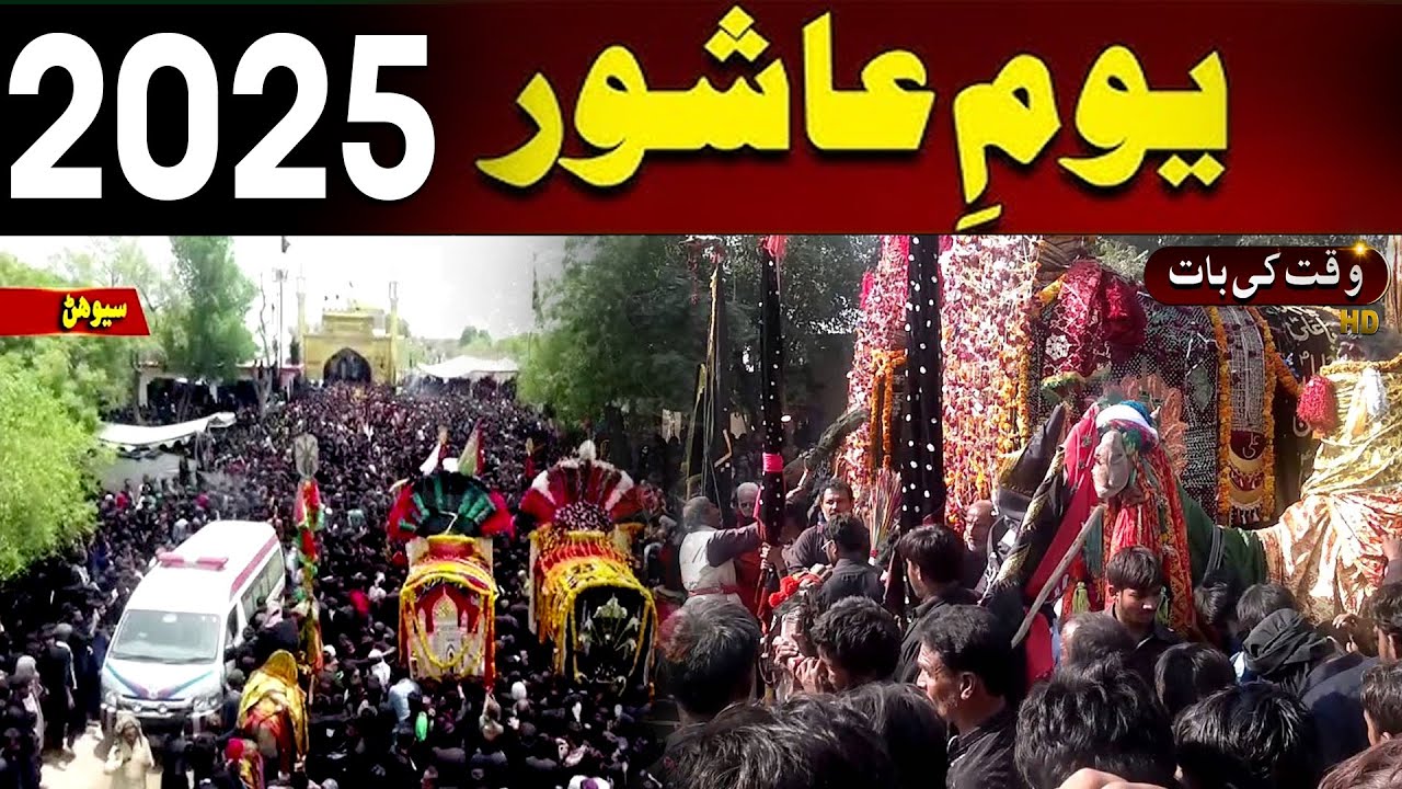 Sehwan 10th Muhrram 2025 | Shahbaz Qalandar | Waqtkibaat #sehwansharif