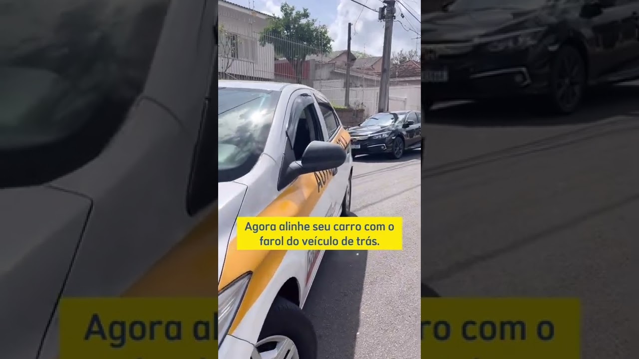 tutorial como estacionar entre 2 carros (baliza )