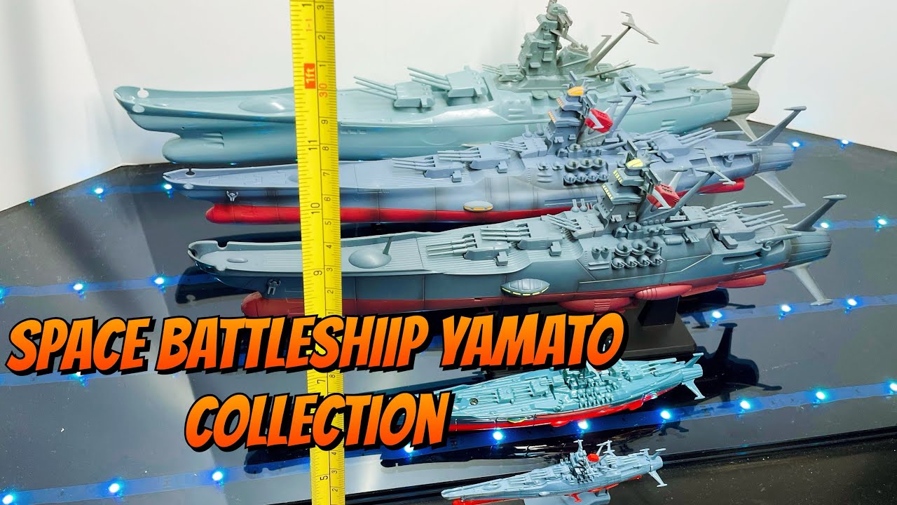 Space battleship yamato starblazers size comparison