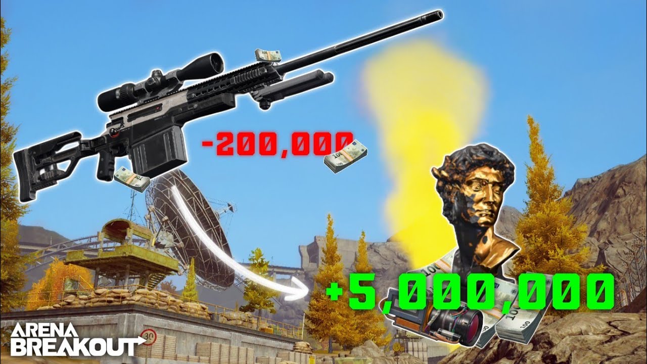I Turned A 200K Sniper Into 5 MILLION Profit ! | Arena Breakout