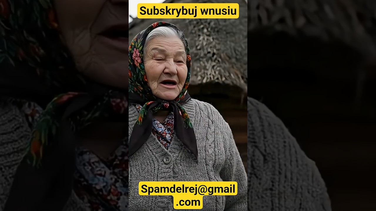 Babcia nagrywa filmy #polska #babcia #śmieszne #ai #sztucznainteligencja