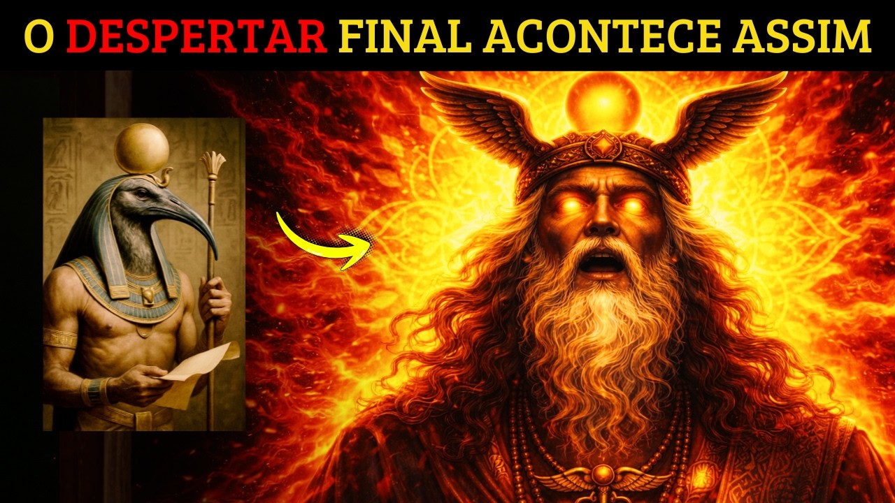 Só Verá Este Vídeo Se Sua Alma Estiver Pronta Para O DESPERTAR ESPIRITUAL Final (A CHAMA DE THOTH)
