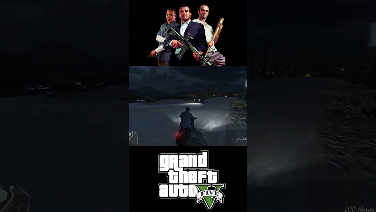 🔥 GTA 5 &ndash; Attacking the Bike Gang!  Epic Gang Fight in Los Santos 😱 #Shorts