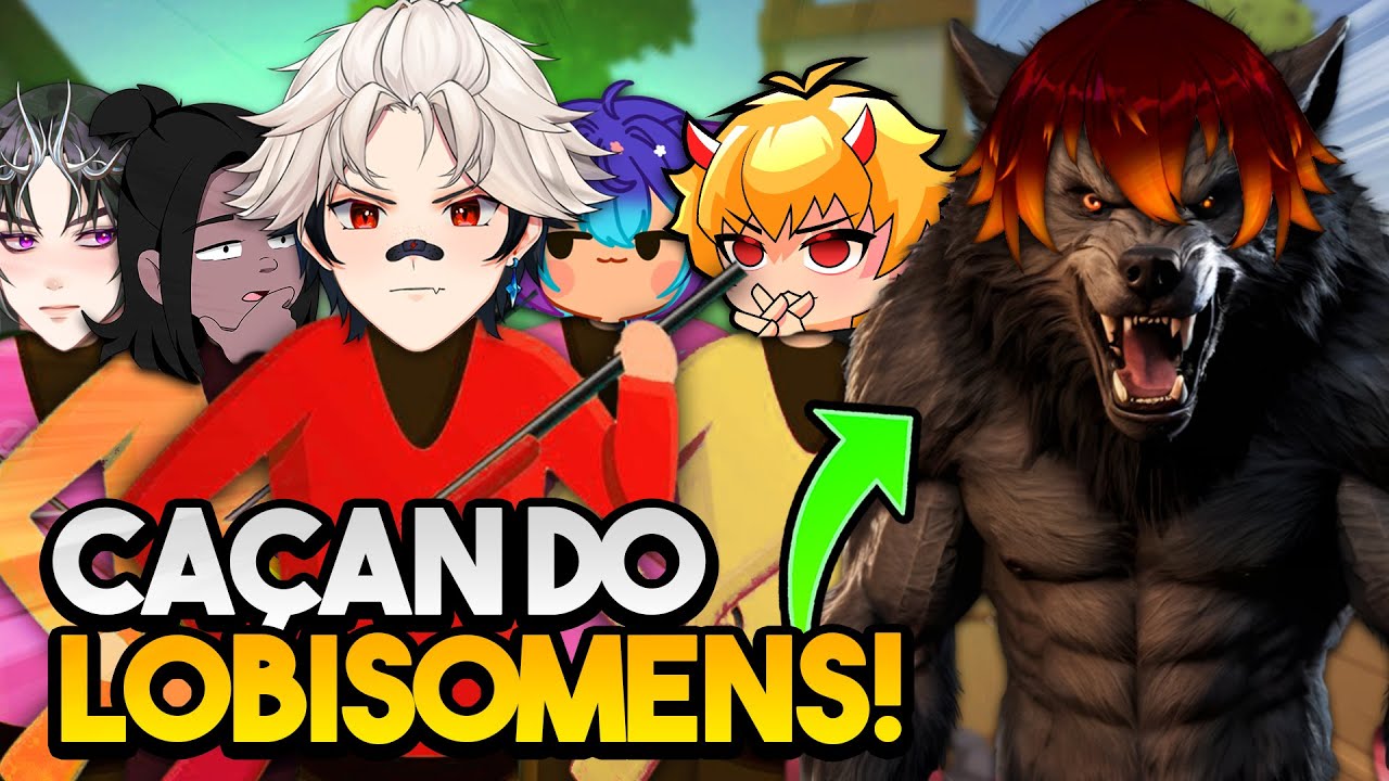 QUEM É O LOBISOMEM ENTRE NÓS?! | Lycans com @OTsukiUraya @emikotonee @iGantzVT @Diavo_Leon @fafiniru