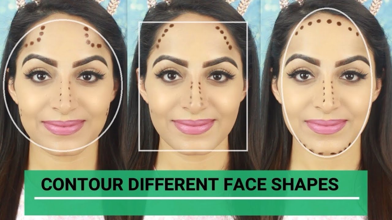 How To Contour Different Face Shapes (HINDI)| Deepti Ghai Sharma