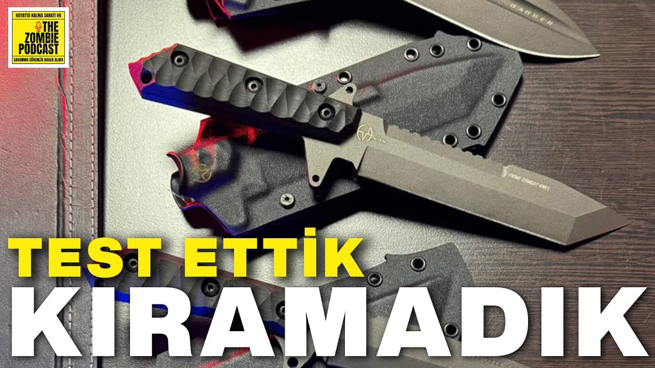 Bıçak Almadan İzle: Acımasız Taktik Bıçak İncelemesi! Bildiğimiz Her Yolu Denedik Evo Tactical Knife