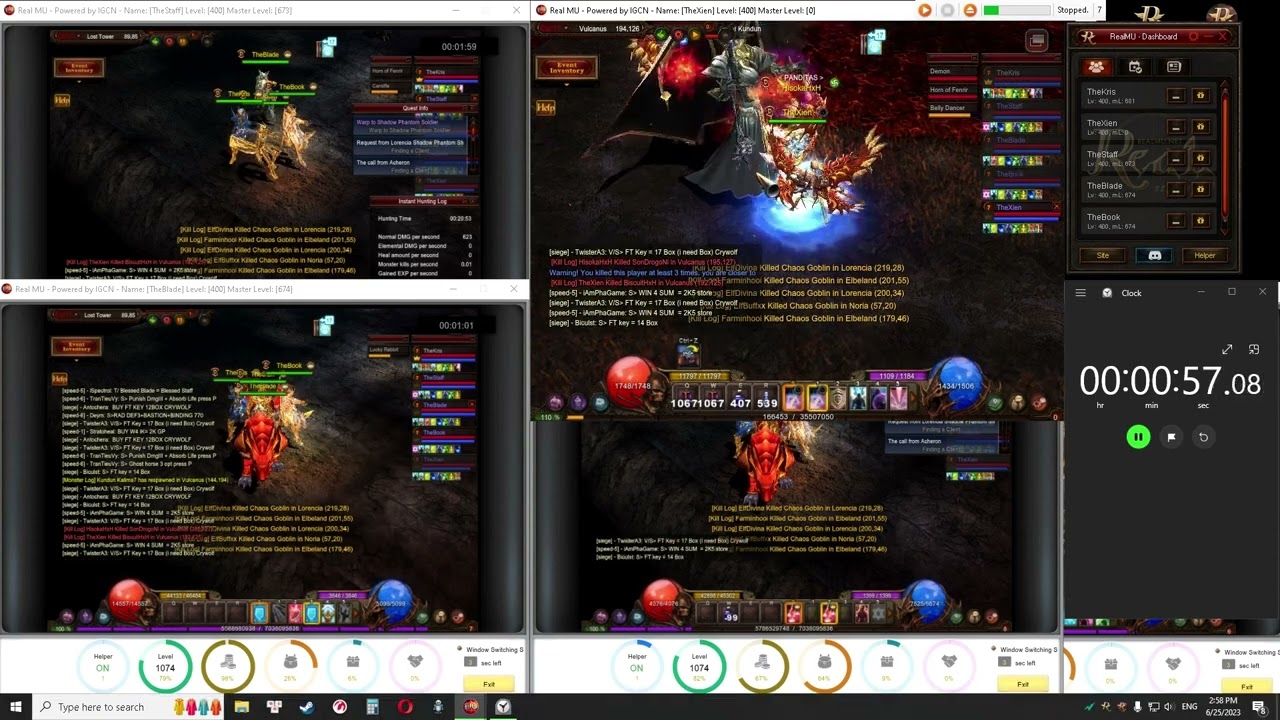 Realmu.net GL hunting Kundun