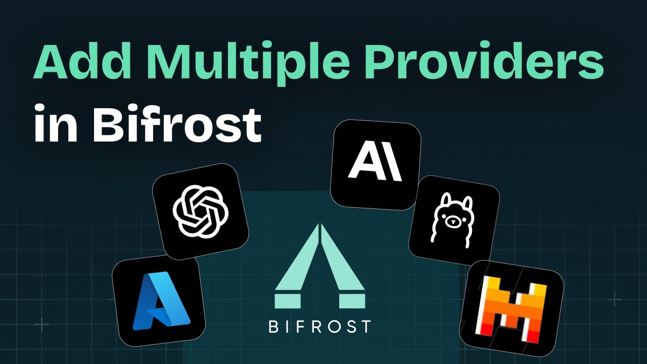 Multi Provider Support in Bifrost | Fastest AI Gateway