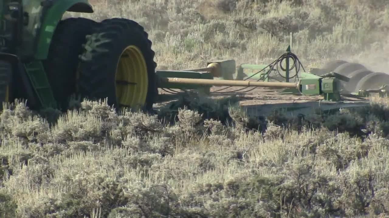 This mower is helping improve habitat on over 30,000 acres in Wyoming