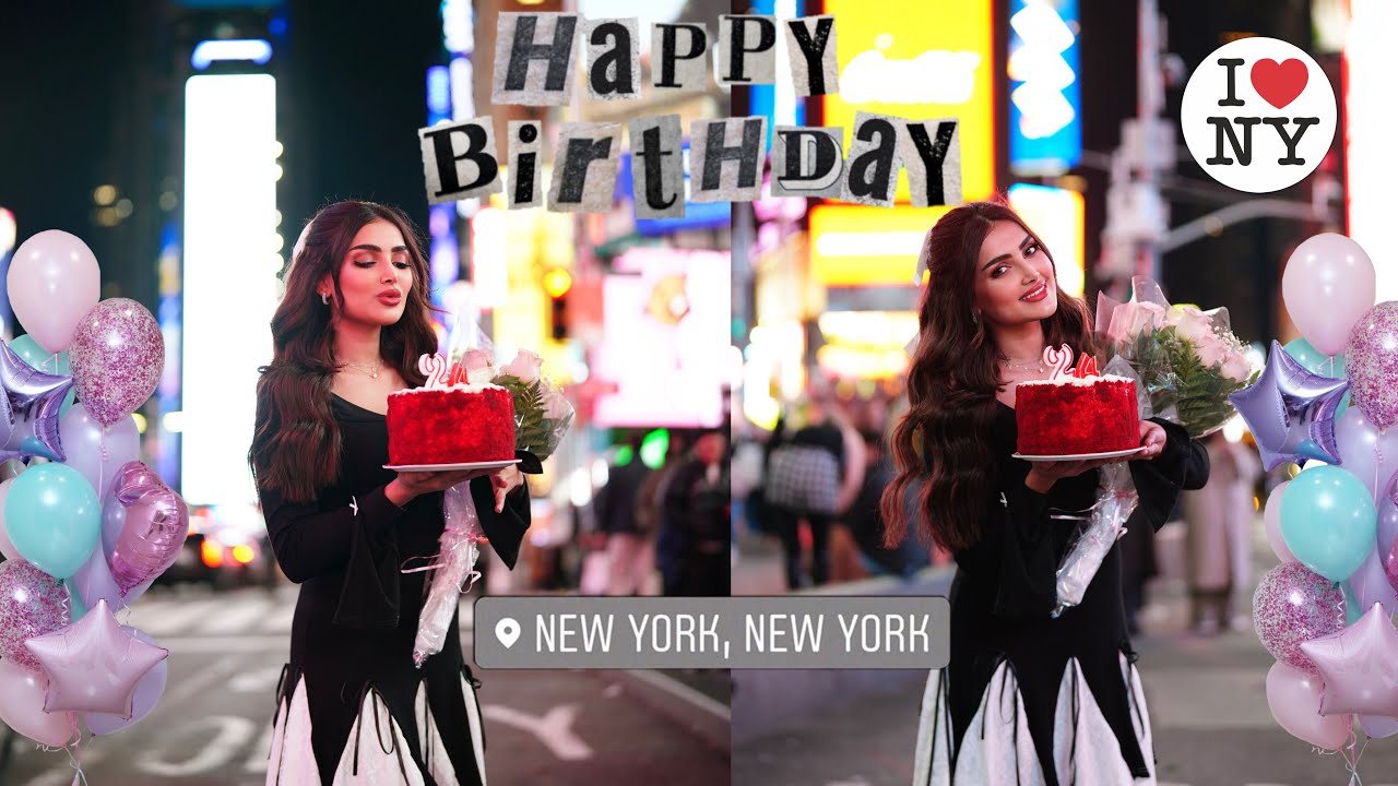 احتفلت بميلادي في نيويورك🗽NEW YORK 🇺🇸