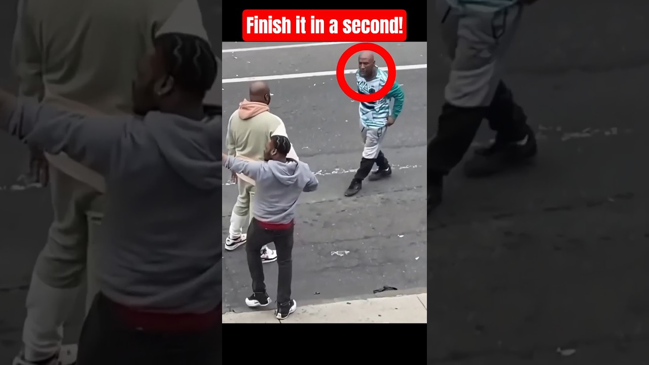 The technique martial artists use on the street 