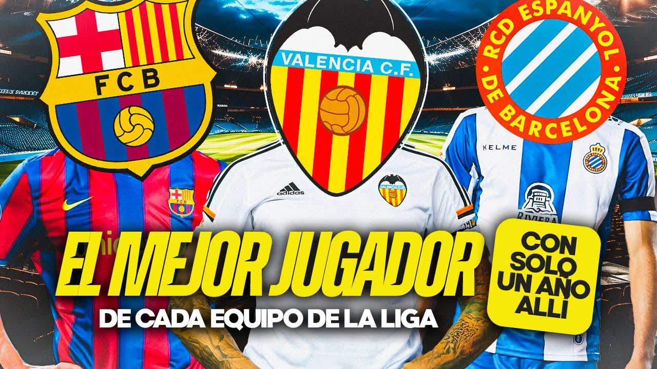 EL MEJOR JUGADOR QUE S&Oacute;LO ESTUVO UN A&Ntilde;O EN LOS 20 EQUIPOS DE LALIGA