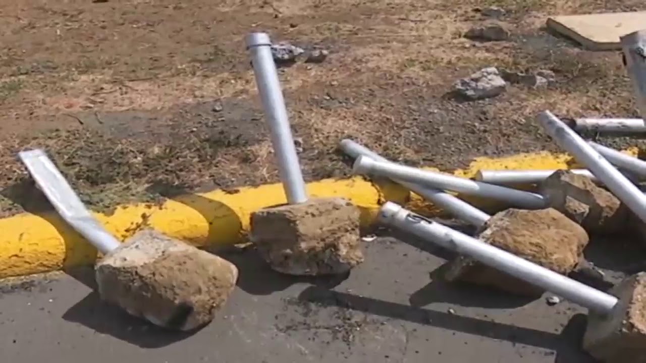 Basura y cenizas, así lució Managua este sábado