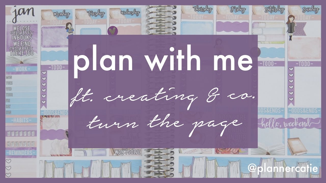 White Space Plan with Me &raquo; Creating & Co. Turn the Page