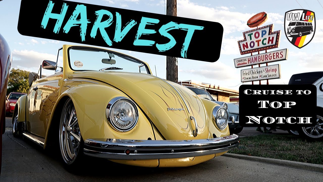 Over 100 Volkswagens!  the VW Harvest Cruise to Top Notch