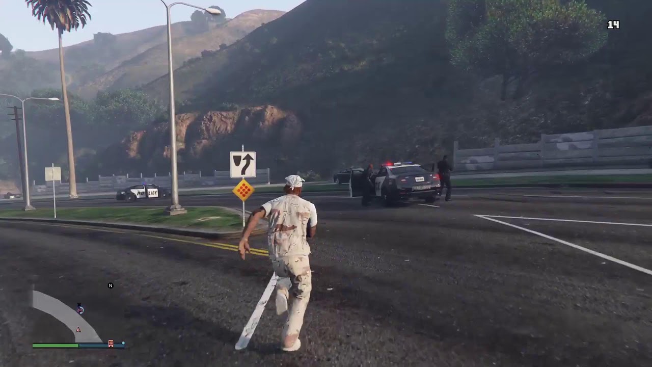 POLICE CHASE (Highway Patrol)🚓