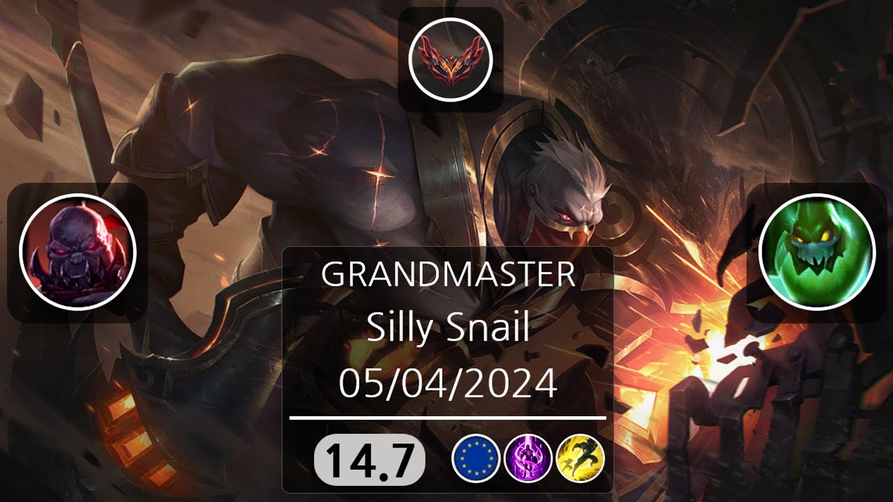 Silly Snail | Sion VS Zac | FULL GAME | 05/04/2024