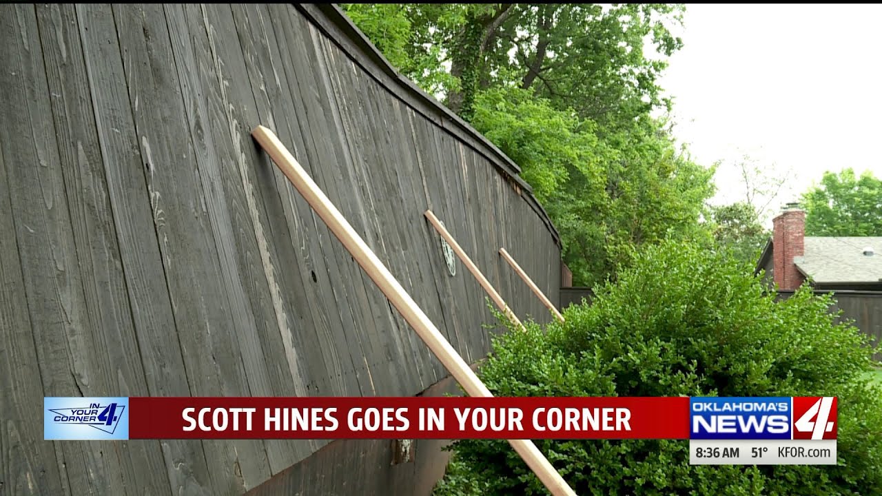Fencing fight between former neighbors