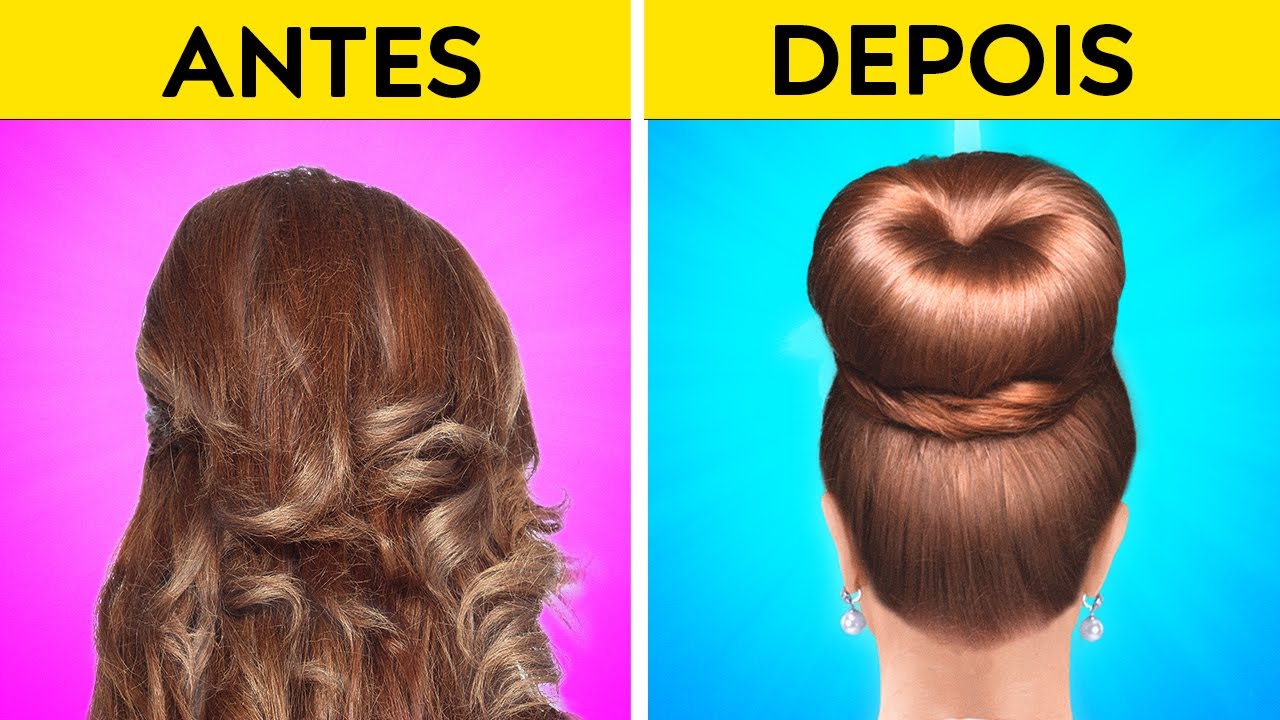 TRUQUES INTELIGENTES PARA O CABELO || Dicas e Truques de Beleza!| Moda na Escola, por 123 GO!
