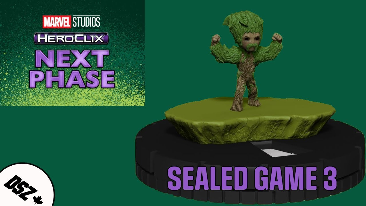 HeroClix Next Phase Sealed Game 3 
