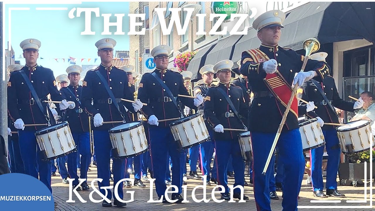 MUZIEKKORPSEN | K&G LEIDEN - 'THE WIZZ' - PARADE AT THE BEACH KATWIJK 2025