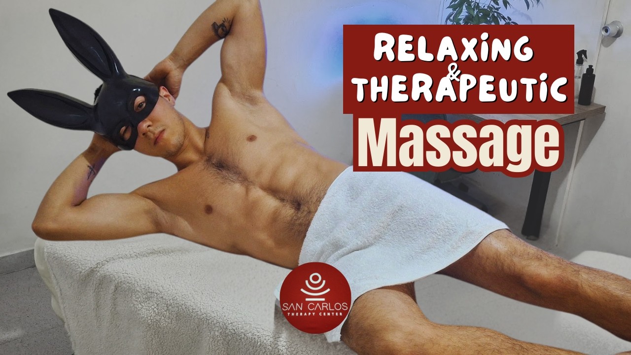 Watch how he relaxes  his muscles after an intense  calisthenics workout  #asmr #relaxing #massage