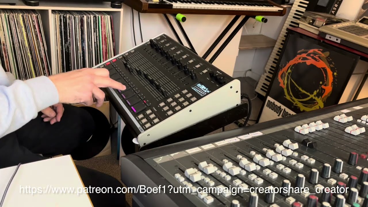 S2400 Sampling session – 4 Lp’s, 1 Beat