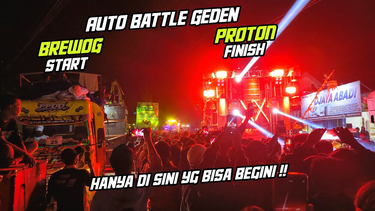 Kejadian Langka, BREWOG Start berpapasan sama PROTON yg mau Finish, Auto Battle geden 🔥