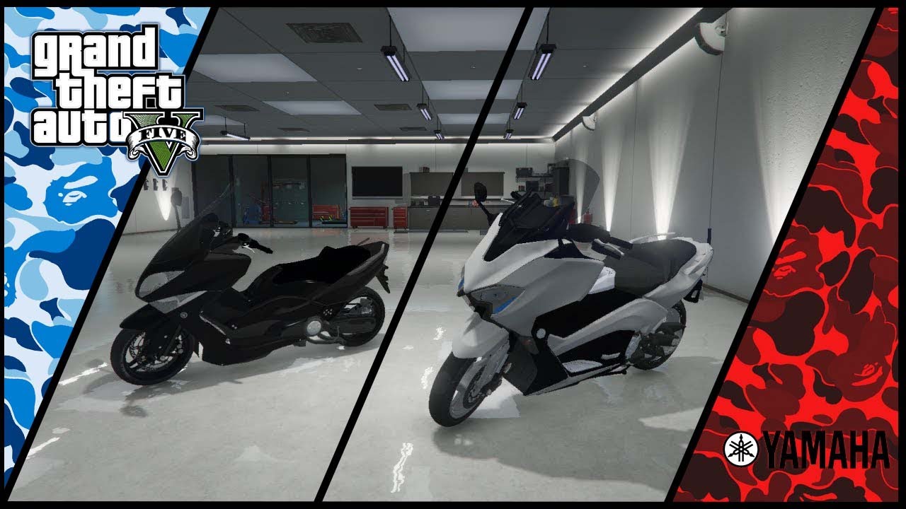 How to Install 2 Tmax in Gta 5 ( + Menyoo )