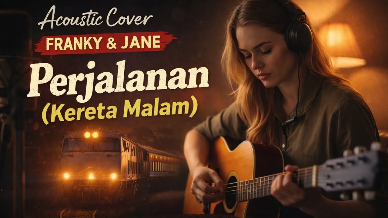 Perjalanan (Kereta Malam) – Franky & Jane | Cover Akustik 🎸Dengerin versi akustik yang syahdu