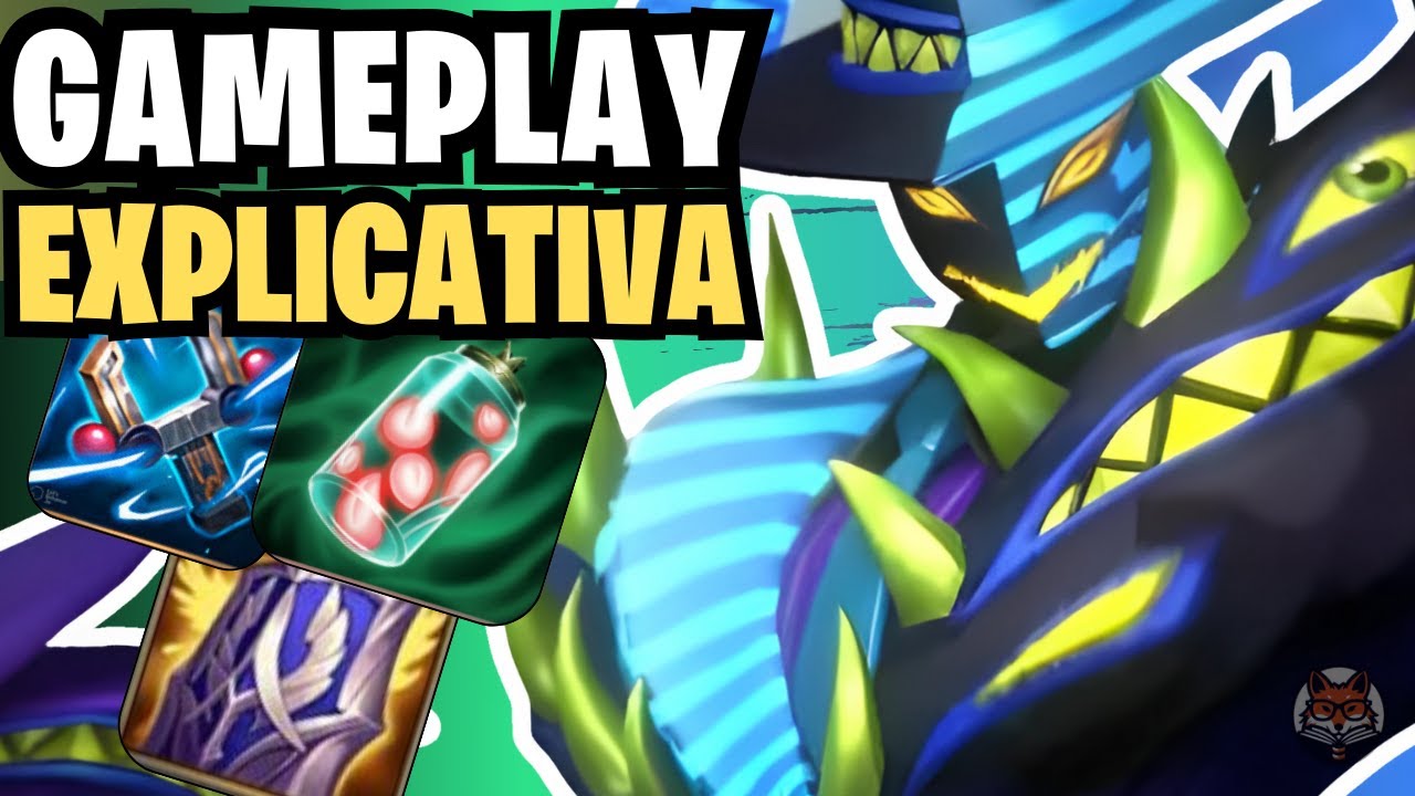 Gameplay explicativa de THRESH - Lol Wild Rift Gameplay