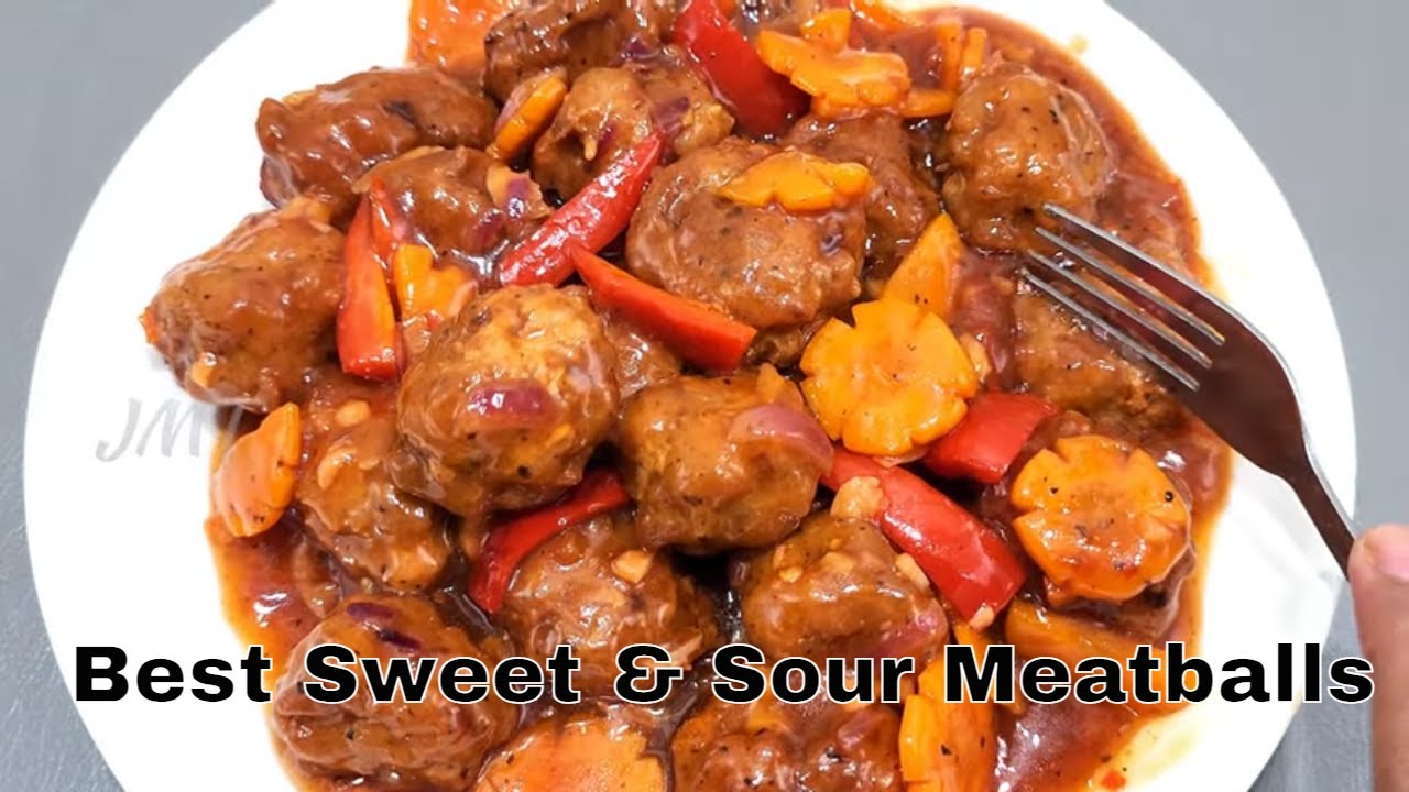 The Best Sweet And Sour Meatballs - A Deliciously Easy Recipe!