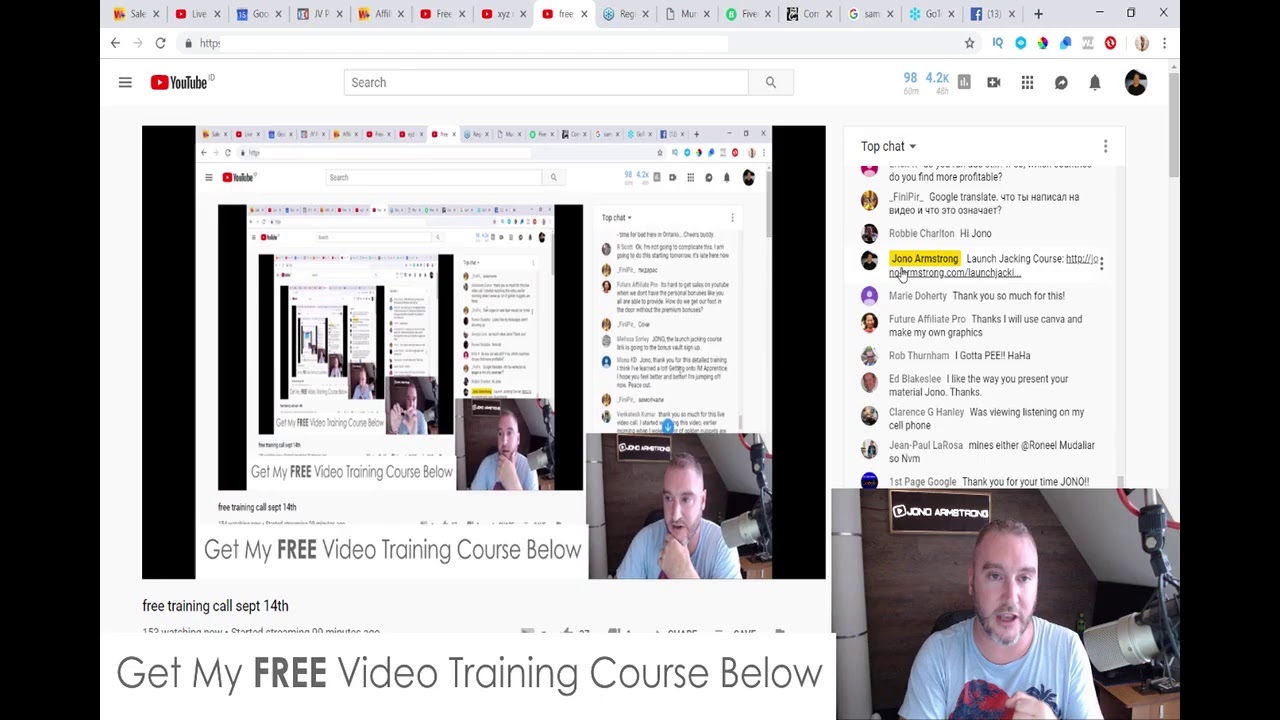 free training call sept 14th