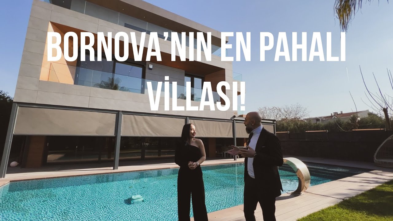 İzmir Bornova’nın En Pahalı Villası