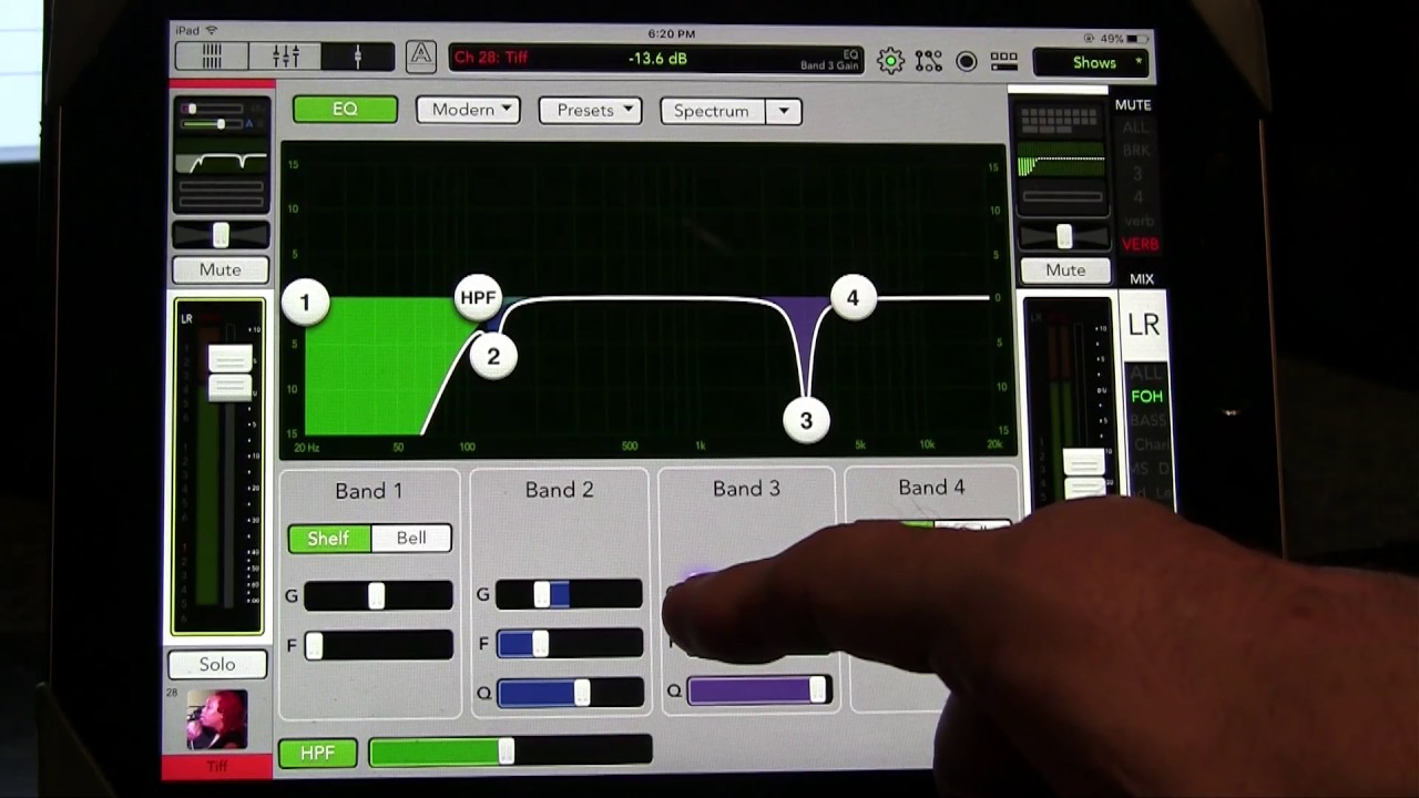 Mackie Master Fader 4.5.3 EQ ЧАСТЬ 6