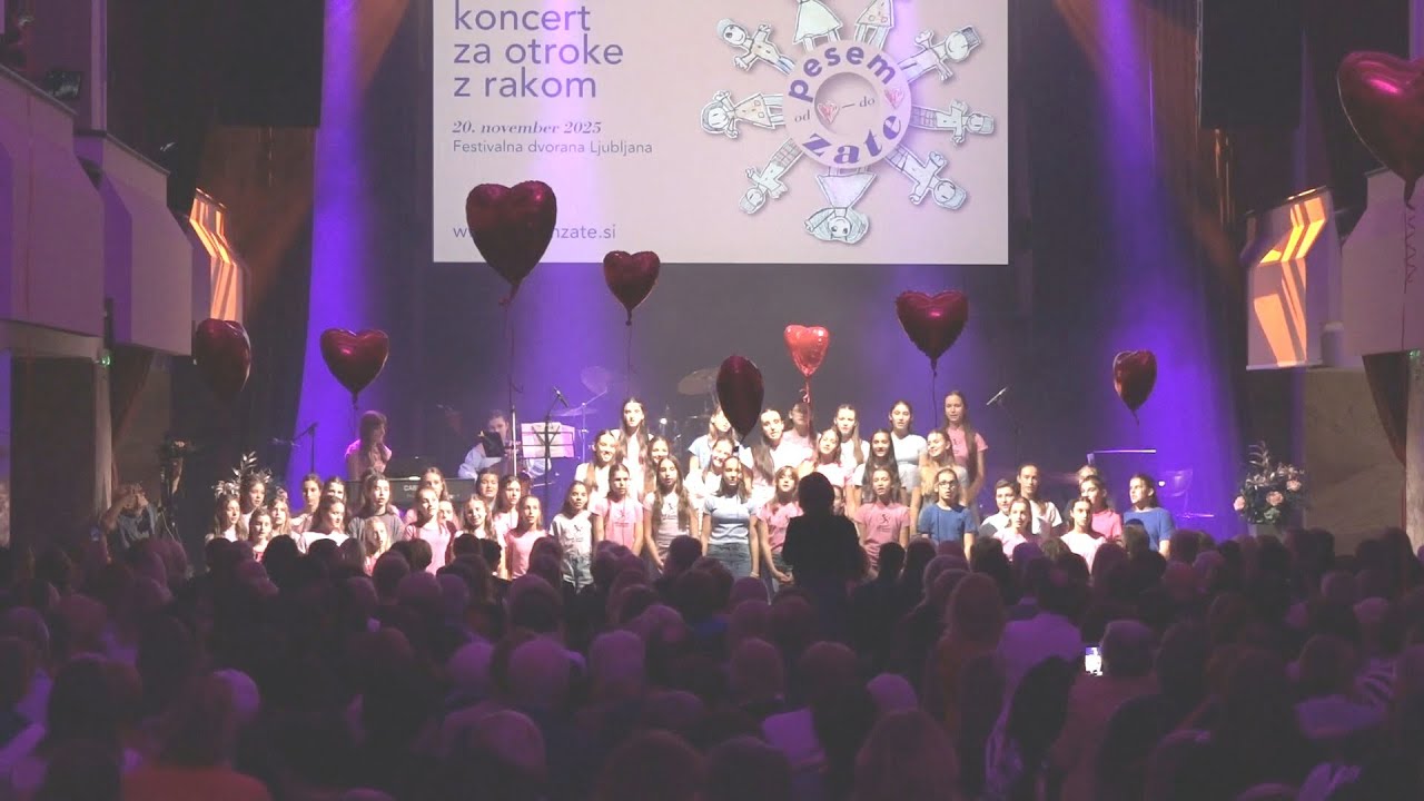 PESEM ZATE - ŽE ŠESTI DOBRODELNI KONCERT ZA OTROKE OBOLELE ZA RAKOM